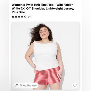 Wild Fable Twist Knit Tank Top